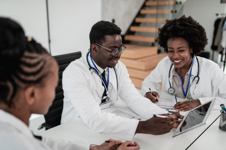 group of doctors